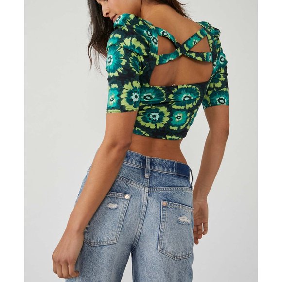 🎉LAST CHANCE🎉 NWT Free People Give Me More Top / Black Combo - Picture 4 of 6